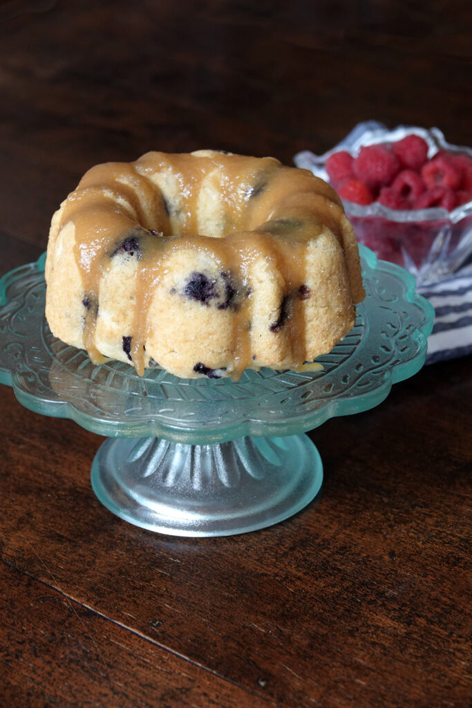 Blueberry Coffee Cake from Thorwood Inn in Hastings